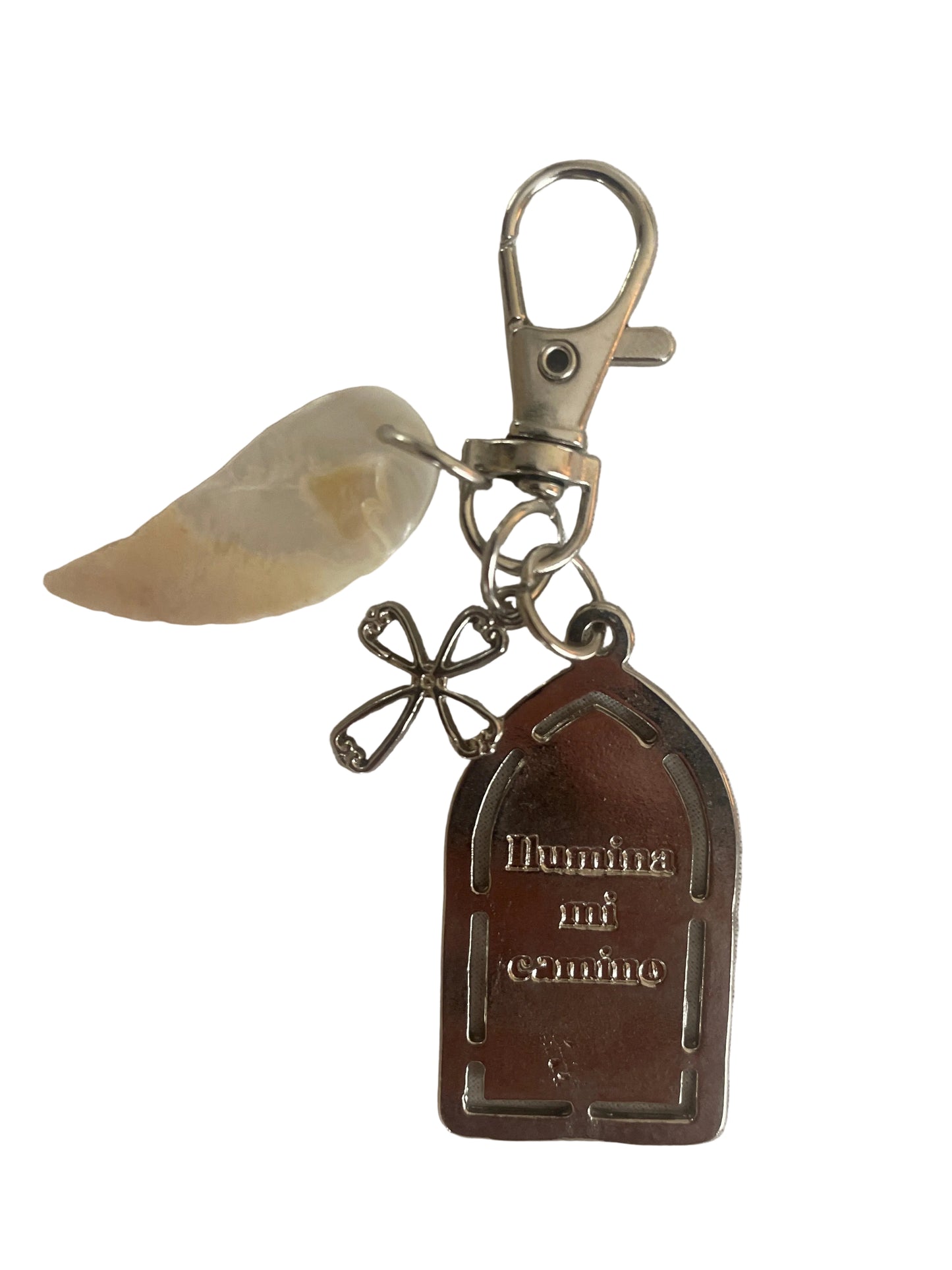 ‘Ilumina mi camino’ charm keychain