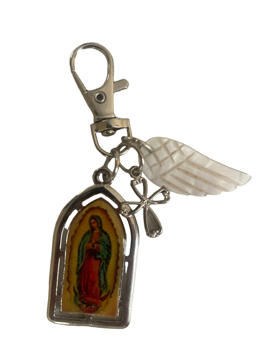 ‘Ilumina mi camino’ charm keychain